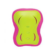 Set of protectors Nils Extreme H320 pink-lime size XL