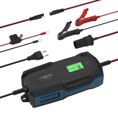 3. Ansmann 1001-0146 Vehicle Charger 6 - 14 V Black