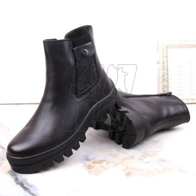 7. Potocki W WOL186 insulated ankle boots with a pocket, black