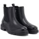 8. Women's leather ankle boots, black Sergio Leone BT-01-S