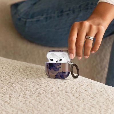 5. Tech-Protect Lamano case for AirPods 4 - brown and purple