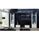 5. Shelf 125cm (2 pcs) SOHO black matt