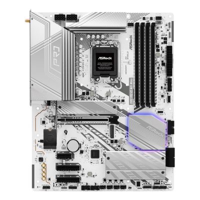8. Asrock Z890 PRO RS WIFI WHITE Motherboard