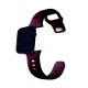13. 3mk Silicone Watch Strap for Apple Watch 42 / 44 / 45 / 49 mm - Burgundy