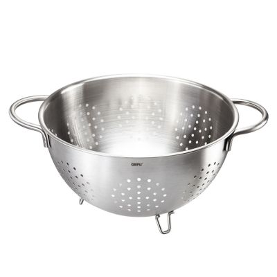 4. GEFU COLINO Kitchen Strainer Stainless Steel 24 cm