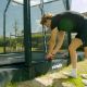 16. VIRTUFIT GARDEN TRAMPOLINE FOR BUILDING IN 244 x 366 CM WITH NET