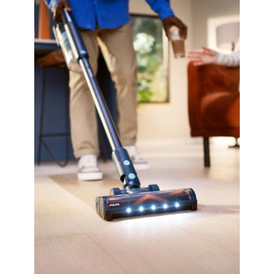 6. Philips 5000 Series Cordless Vacuum Cleaner XC5043/01, up to 60 min, 15 min Turbo