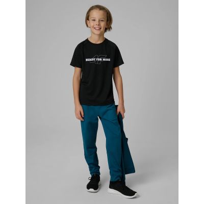 6. Boy's quick-drying sports T-shirt 4F 4FJRSS26TFTSM2391-20S