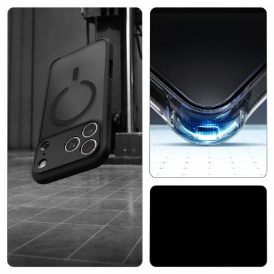 17. Spigen Ultra Hybrid MagSafe case for iPhone 18 Pro / 17 Pro - frost black