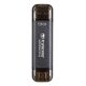 2. Transcend ESD310C Thunderbolt Technology 128GB USB Type-A / USB Type-C USB 3.2 Gen 2x2 Black