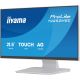 4. iiyama ProLite T2252MSC-W2AG computer monitor 54.5 cm (21.4") 1920 x 1080 px Full HD LCD Touchscreen White