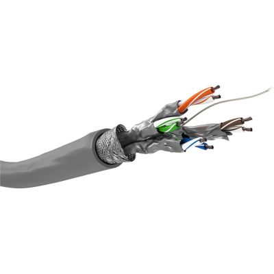 Goobay 93953 Network Cable Gray 100m Cat6 S/FTP (S-STP)