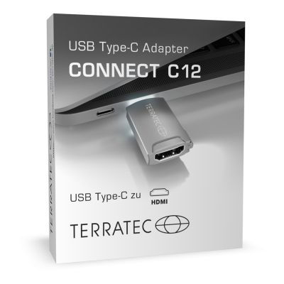 3. Terratec CONNECT C12 USB Type-C HDMI Gray
