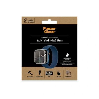 5. PanzerGlass Full Body case for Apple Watch 7 / 8 45 mm - transparent