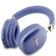 2. Guess GCube Metallic Script Logo Headphones - Purple