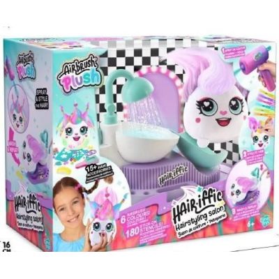 13. AIRBRUSH PLUSH Hair-iffic Hair Salon