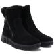 4. Women’s Black Lined Leather Ankle Boots Vinceza 133126