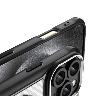 8. Leading Series MagSafe Silicone Case for iPhone 16 Pro Max - Black