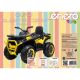 24. BATTERY-POWERED QUAD CAR TRAPPER YELLOW 1033013