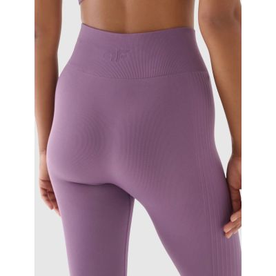 7. Women's seamless high-waisted training leggings 4F 4FWAW24TFTIF278-50S