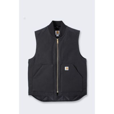 Carhartt V01 Firm Duck Insulated Vest Black