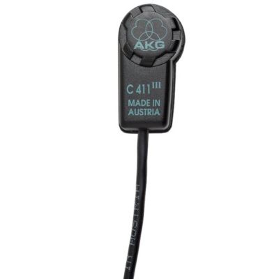 AKG C411 PP microphone - Pick-up microphone with Phantom adapter in XLR