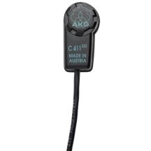 AKG C411 PP microphone - Pick-up microphone with Phantom adapter in XLR
