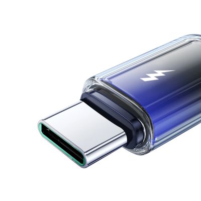 6. Joyroom S-A42 Crystal-Clear Series 3A USB-A - USB-C cable 1.2m - black