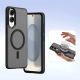 6. Dux Ducis Lava case with MagSafe for Samsung Galaxy S25 Edge - black