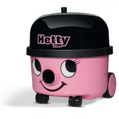 2. Numatic HET200 Hetty 620W Black and Pink Dry Vacuum Cleaner
