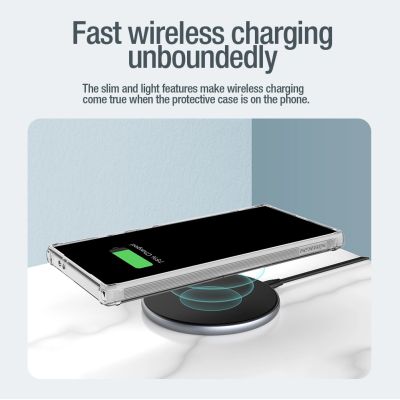 18. Nillkin Nature Pro armored case with a magnetic ring for Samsung Galaxy S24 Ultra - white