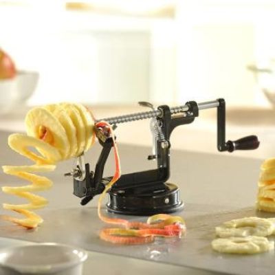2. GEFU DELICIO G-13560 3-in-1 apple peeler