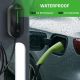 6. Mobile charger for electric cars EV with regulation 2 in 1 Type 2, 3.5kW, 230V, LCD, LED, 5m