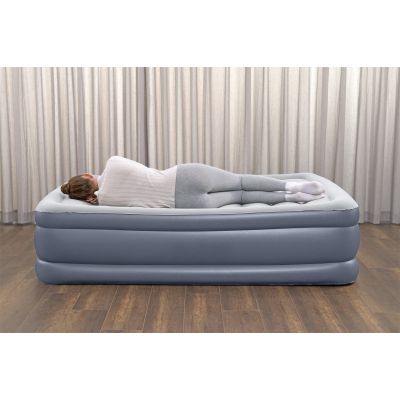 18. Bestway 6713I / 23 Air Mattress Double Mattress Gray Unisex