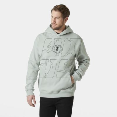 4. Helly Hansen Cotton Fleece Hoodie M 54158 462