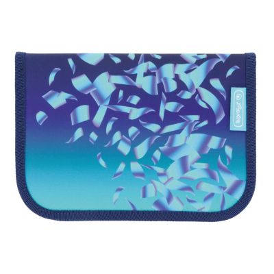 12. Herlitz SoftLight Plus Greenline Blue Ice School Backpack Set Girl Polyester Blue, Navy (Navy)