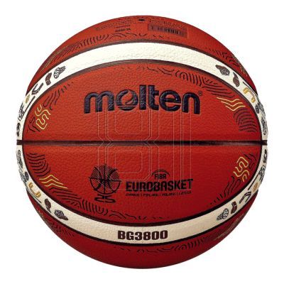 Molten Eurobaset 2025 Replica Basketball B7G3800-E5Z