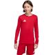 adidas Entrada 26 Long Sleeve Jersey Kids’ Shirt Red KF5878