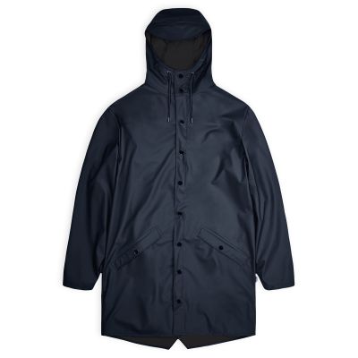 Rains unisex long rain jacket LONG JACKET W3 12020 47 NAVY