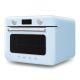 2. Smeg COF01PBEU Small Blue Steam Oven Buttons, Rotary