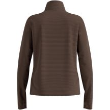 Women’s Odlo ESSENTIAL THERMAL Mid Layer 1/2 Zip High-Neck Top, Brown