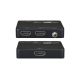 2. LevelOne HVE-9006 AV Extender AV Transmitter and Receiver Black