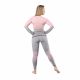 19. Thermoactive underwear Spokey Flora Set Lady Termo SM VT W 6114300000 gray and pink