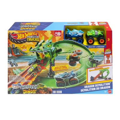 6. Hot Wheels MT Dragon Race JFR06 Race Set