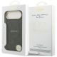 8. Guess 4G PU Classic Logo MagSafe case for iPhone 17 Air - black