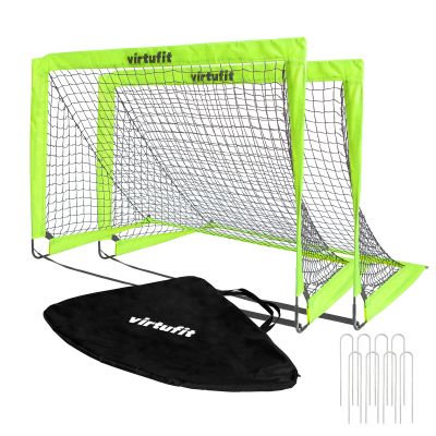 17. VIRTUFIT FOLDABLE SOCCER GOAL SET - SOCCER GOALS - 120 X 90 CM