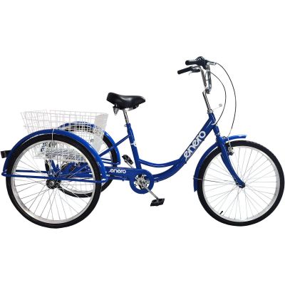 5. 3-WHEEL BIKE 24 BLUE SHIMANO 6-speed