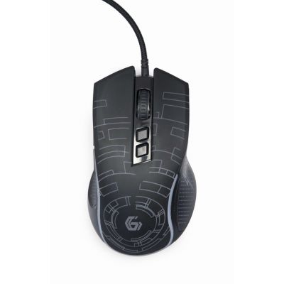 6. GEMBIRD RGB GAMING MOUSE USB BLACK
