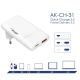 8. AKYGA CHARGER USB-A + USB-C AK-CH-31