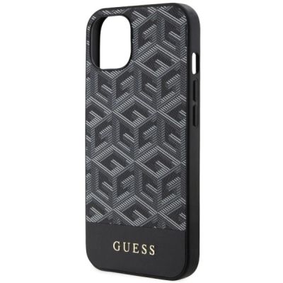 6. Guess GUHMP14MHGCFSEK iPhone 14 Plus 6.7" black/black hardcase GCube Stripes MagSafe